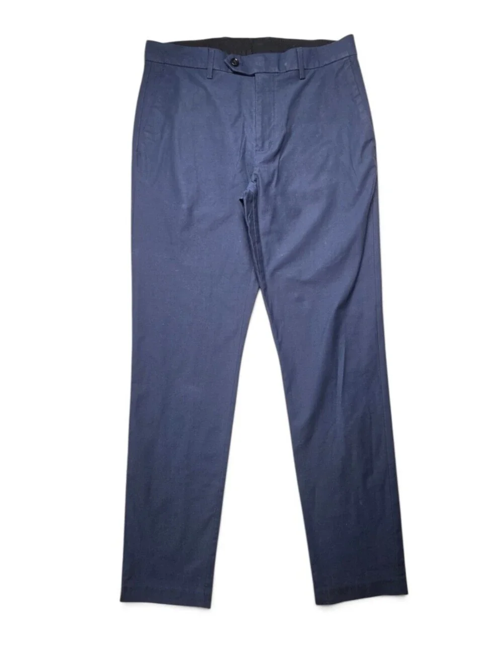 J Crew Bowery Mens Navy Blue Chino Pants 30x32 Slim Cotton Stretch Trousers